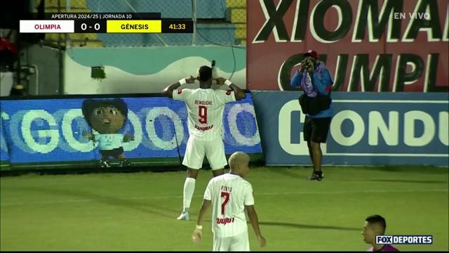 Gol, Olimpia 1-0 Genesis: Liga de Honduras