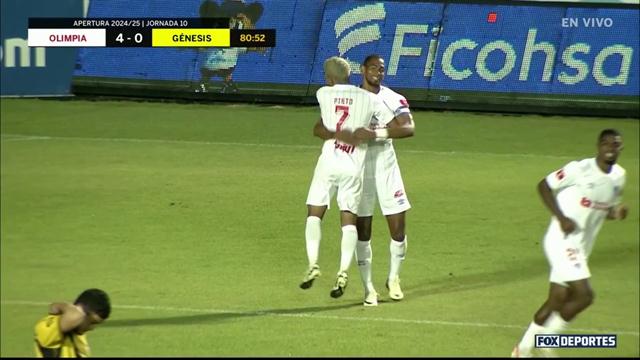 Gol, Olimpia 4-0 Genesis: Liga de Honduras