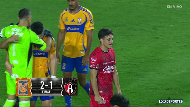 Resumen, Tigres 2-1 Atlas: Liga MX