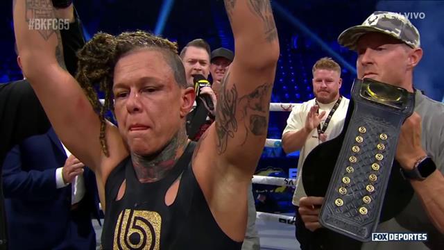 Christine Ferea retiene el campeonato peso mosca: BKFC