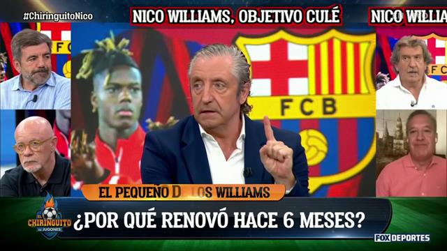 ¿Nico Williams renovó para no fichar gratis por el Barcelona?