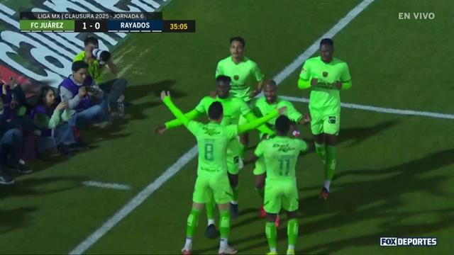 Gol, FC Juárez 1-0 Rayados: Liga MX