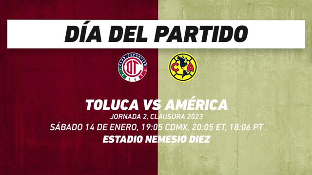 Toluca vs América, frente a frente: Liga MX