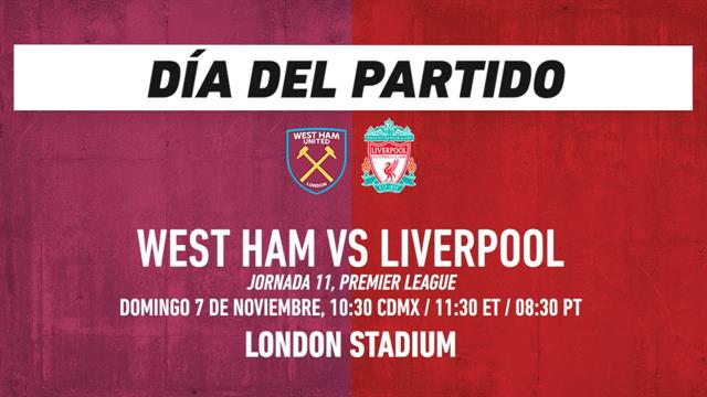 West Ham vs Liverpool: Premier League