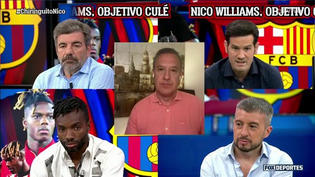 Nico Williams tiene que jugar en el Barcelona: El Chiringuito