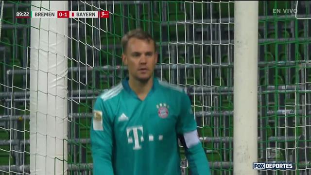 ¡Paradón de Neuer!: Bundesliga