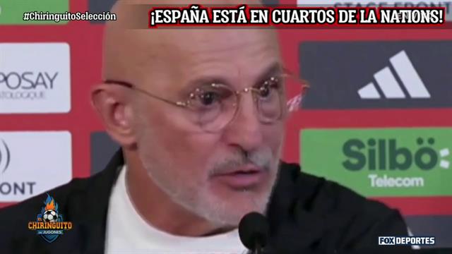 Luis de la Fuente defiende a una selección de España sin grandes figuras: El Chiringuito