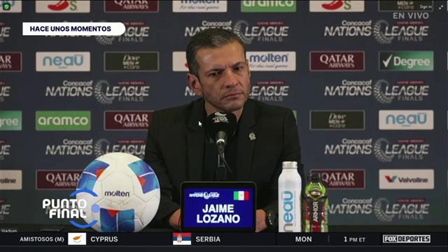 "Necesitamos jugadores en las mejores ligas", Jaime Lozano: Punto Final