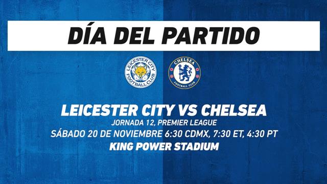 Leicester vs Chelsea, frente frente: Premier League