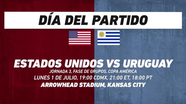 Estados Unidos vs Uruguay, frente a frente: Copa América 2024