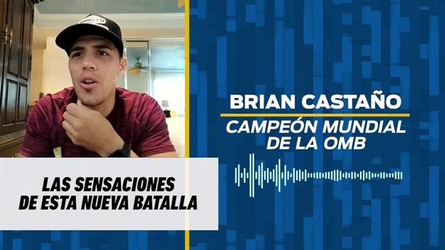Brian Castaño en EXCLUSIVA: Boxeo