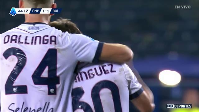 GOL,  Empoli 1-1 Bologna : Serie A