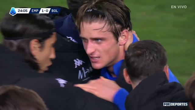 GOL,  Empoli 1-0 Bologna : Serie A