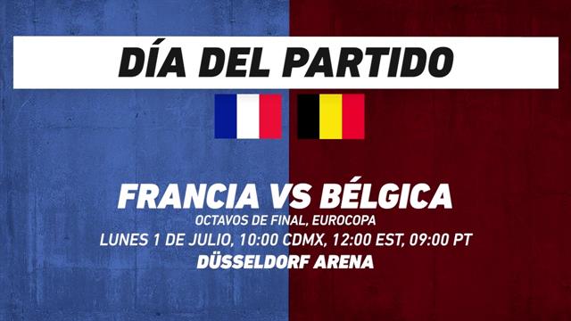 Francia vs Bélgica, frente a frente: Euro 2024