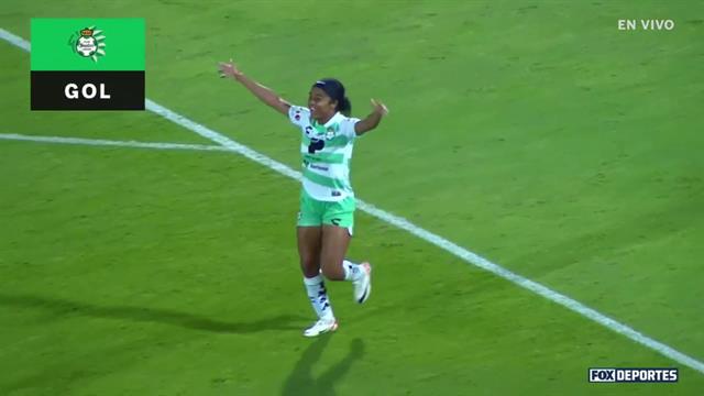 Gol, Santos 2-0 León: Liga MX Femenil