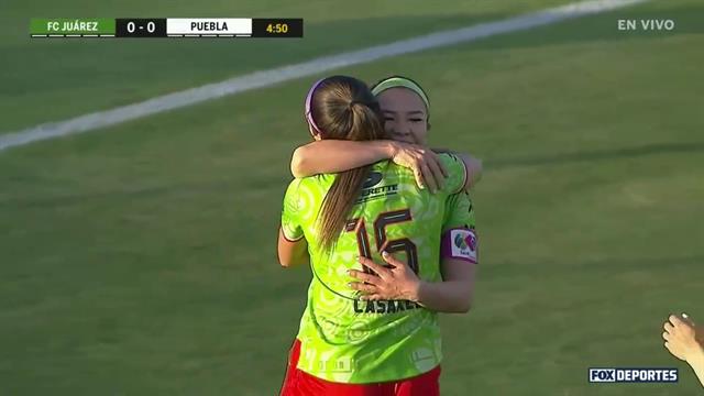 Gol, FC Juárez 1-0 Puebla: Liga MX Femenil