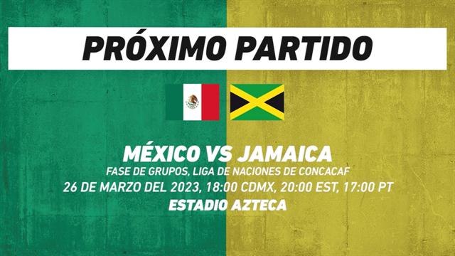México vs Jamaica: CONCACAF Liga de Naciones