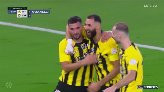 Gol, Al Ittihad 4-1 Al Raed: Saudi Pro League