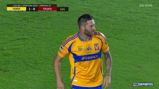 Gol, Tigres 1-0 Toluca: Liga MX