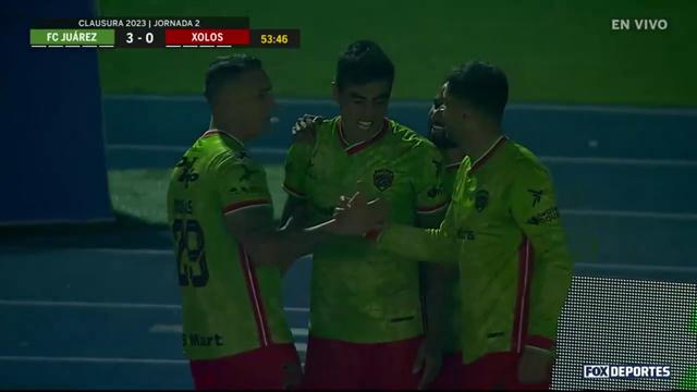 Gol, FC Juárez 3-0 Xolos: Liga MX