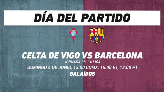 Celta de Vigo vs Barcelona, frente a frente: La Liga
