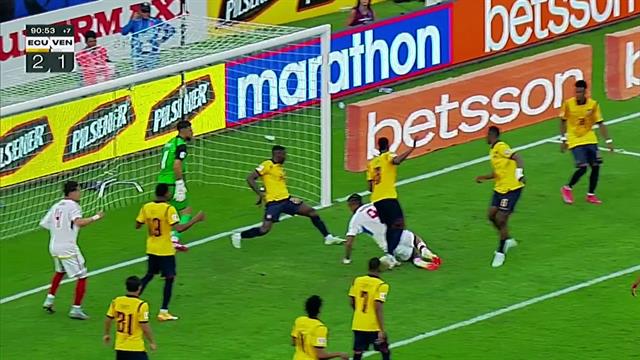 Resumen, Ecuador 2-1 Venezuela: Futbol