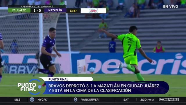Resumen, FC Juárez 3-1 Mazatlán: Liga MX