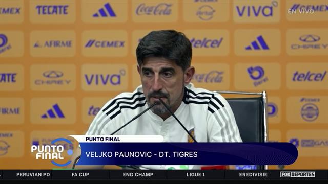 “Me van a largar, pero con la gente que esta comprometida” Veljko Paunović: Punto Final