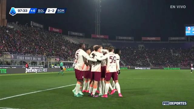 Gol, Bologna 2-2 Roma: Serie A