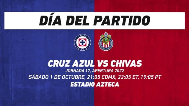 Cruz Azul vs Chivas, frente a frente: Liga MX