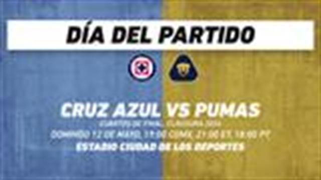 Cruz Azul vs Pumas, frente a frente: Liga Mx