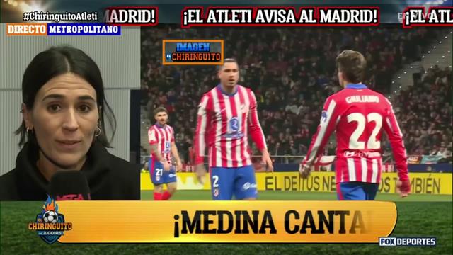 Goleada del Atlético, los 'Colchoneros' sonríen con un brillante Giuliano Simeone: El Chiringuito