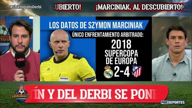 ¿Dudas con el árbitro del Atlético vs. Real Madrid en la Champions League?: El Chiringuito