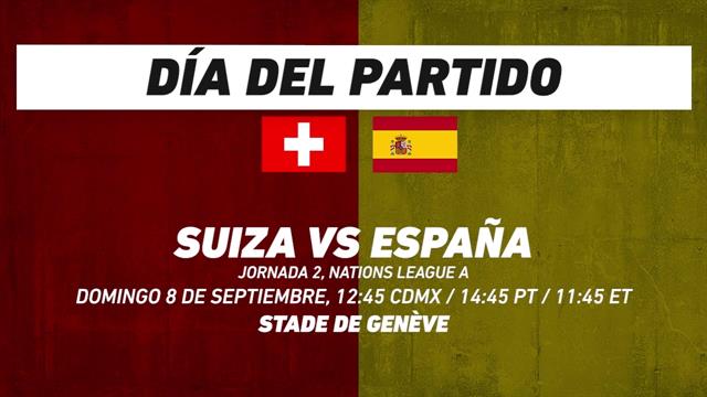 Suiza vs España, frente a frente: Futbol