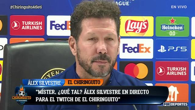 Diego Simeone se resiste a responder una pregunta sobre Griezmann: El Chiringuito