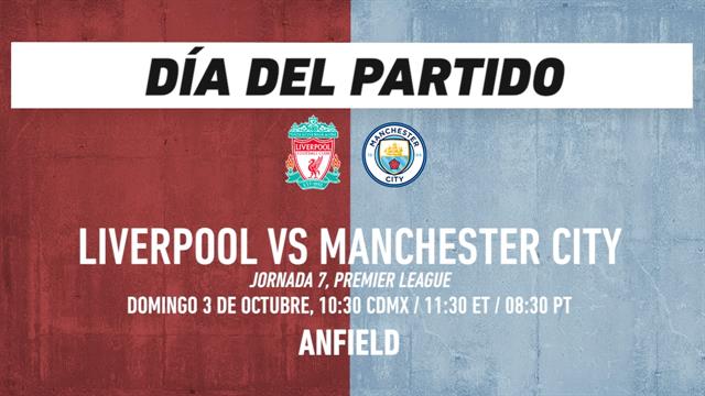 Liverpool vs Manchester City: Premier League
