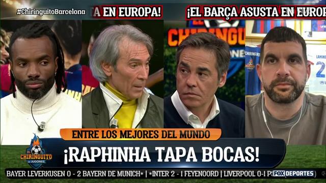 Raphinha ha tapado bocas con su mejor temporada en el Barcelona: El Chiringuito
