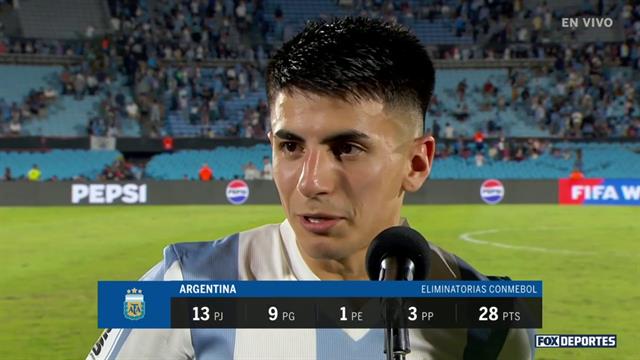 Thiago Almada tras el gol de la victoria ante Uruguay: Boleto a Norteamérica