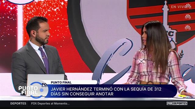 Javier Hernández volvió a anotar con Chivas: Punto Final