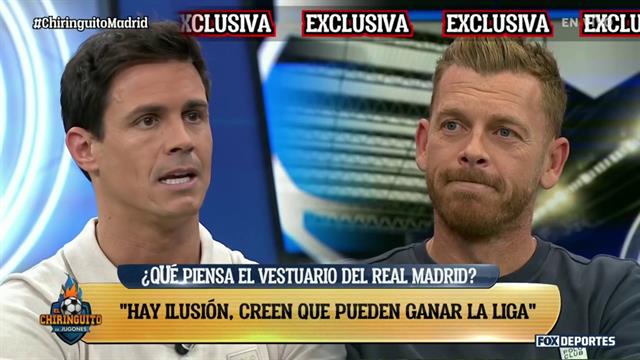 "Hay Liga, hay ilusión en el Real Madrid", Edu Aguirre sobre el vestuario madridista: El Chiringuito