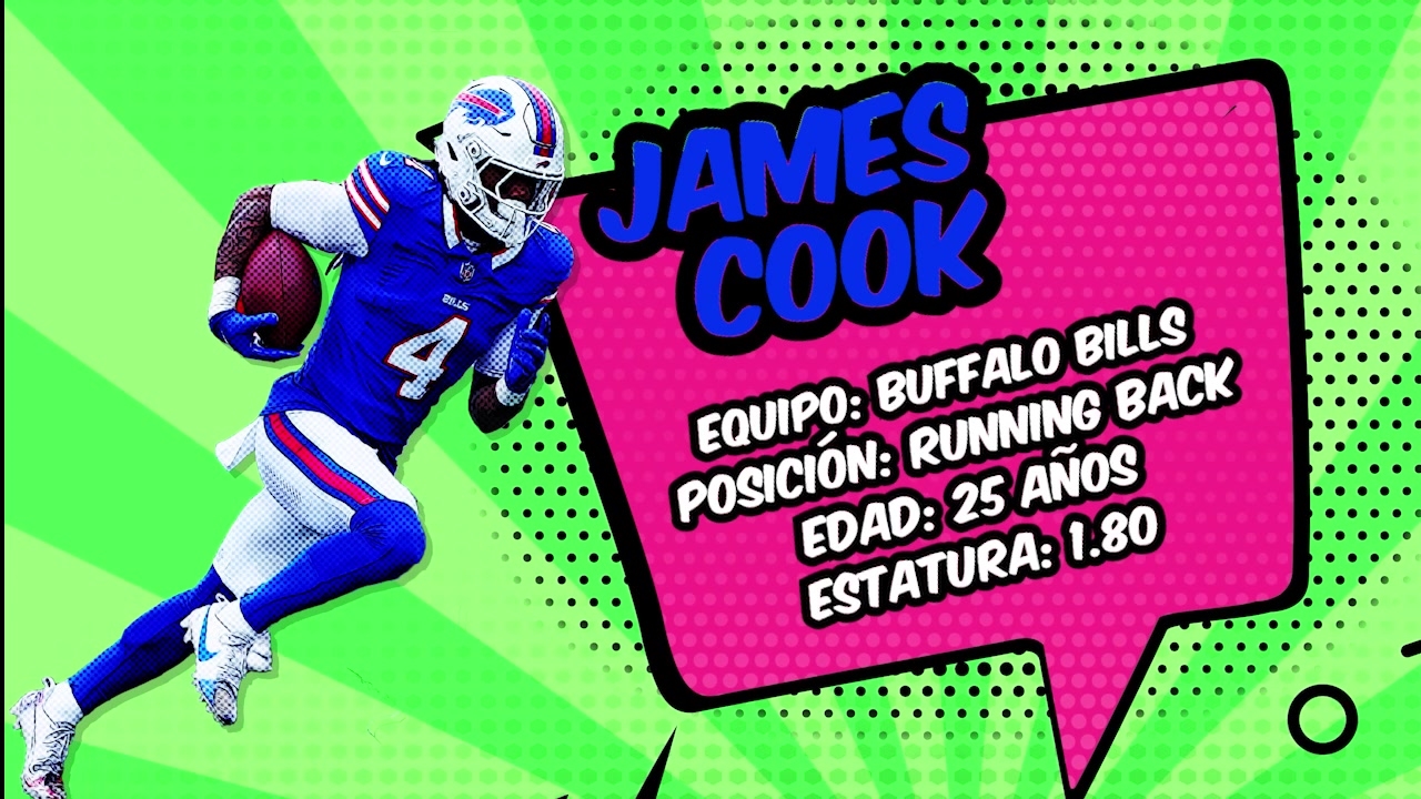 El Héroe del día, James Cook: NFL