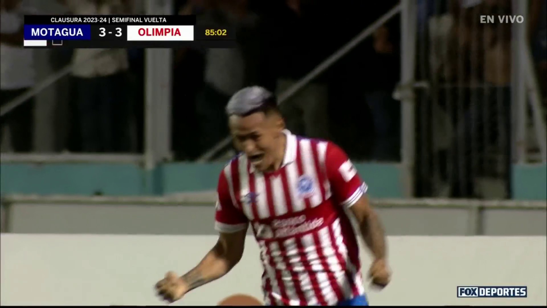Gol, Motagua 3-3 Olimpia: Liga de Honduras