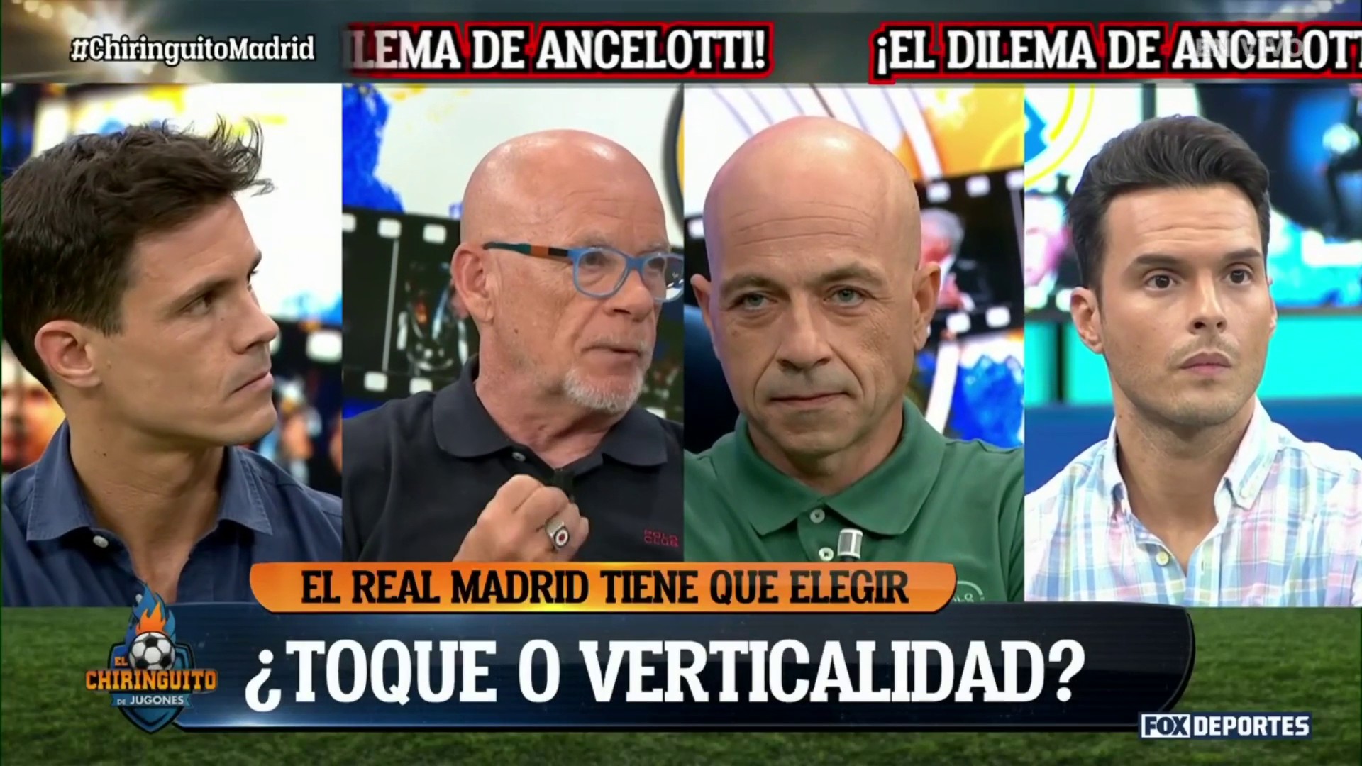 ¿Toque o verticalidad? ¿A qué debe jugar el Real Madrid?: El Chiringuito