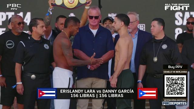 Pesaje, Danny 'Swift' García vs Erislandy Lara: Boxeo