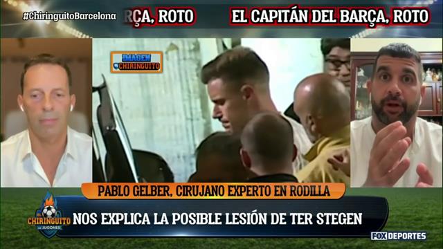 Ter Stegen sufre una grave lesión de rodilla: El Chiringuito