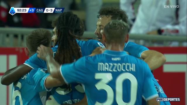 Resumen, Cagliari 0-4 Napoli: Serie A