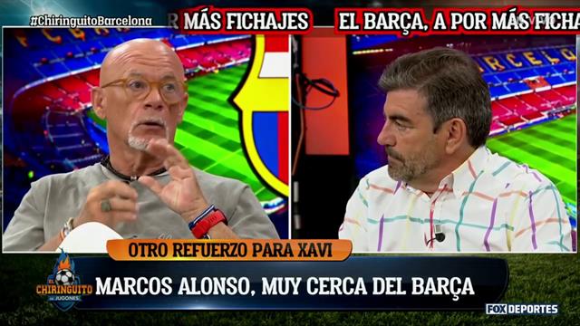 Marcos Alonso... ¿Será o no será del Barcelona?: El Chiringuito