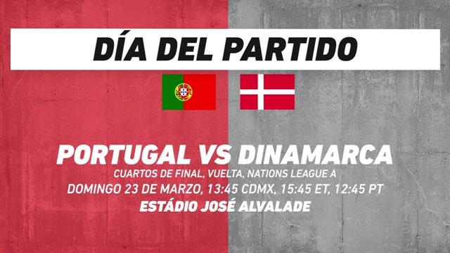 Portugal vs Dinamarca, frente a frente: Futbol