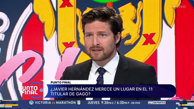 ¿Muchos pretextos para que no juegue Javier Hernández? | Punto Final
