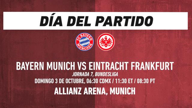 Bayern Munich vs Eintracht Frankfurt: Bundesliga